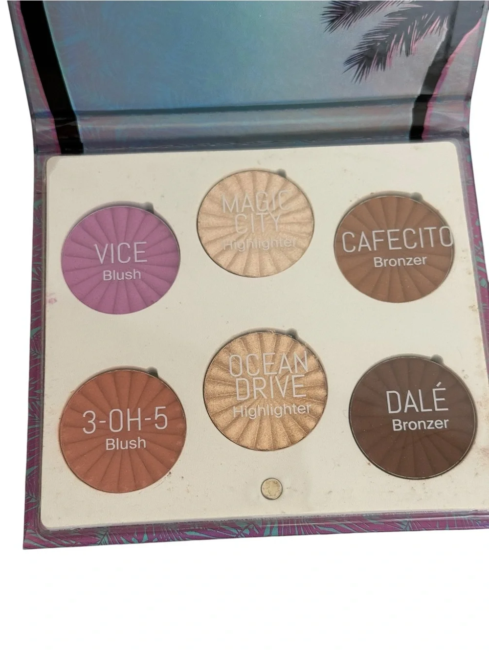 OFRA Bienvenidos a Miami Mini Mix Face Palette | Blush Bronzer Highlighter NIB
